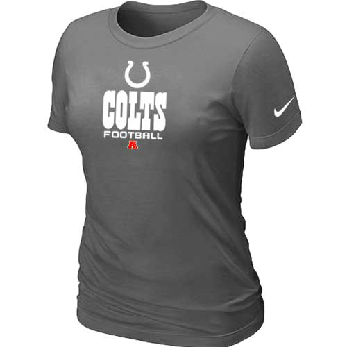 Nike Indianapolis Colts Women's Critical Victory NFL T-Shirt - Dark Grey